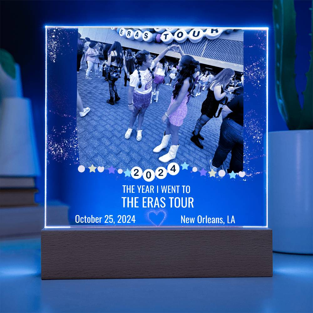 ERAS2024 Acrylic Square Plaque 6 - ERAS20241white
