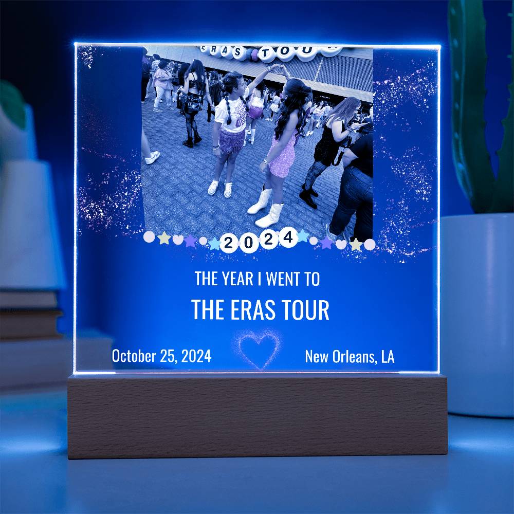 ERAS2024 Acrylic Square Plaque 6 - ERAS2024white