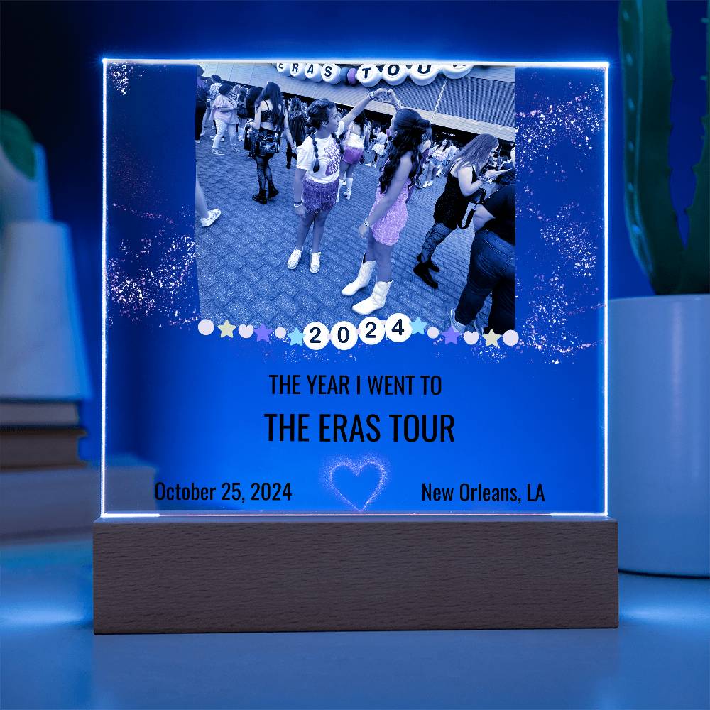 ERAS2024 Acrylic Square Plaque 1