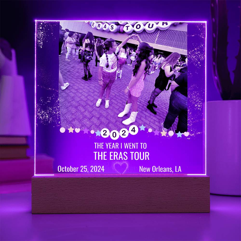 ERAS2024 Acrylic Square Plaque 6 - ERAS20241white