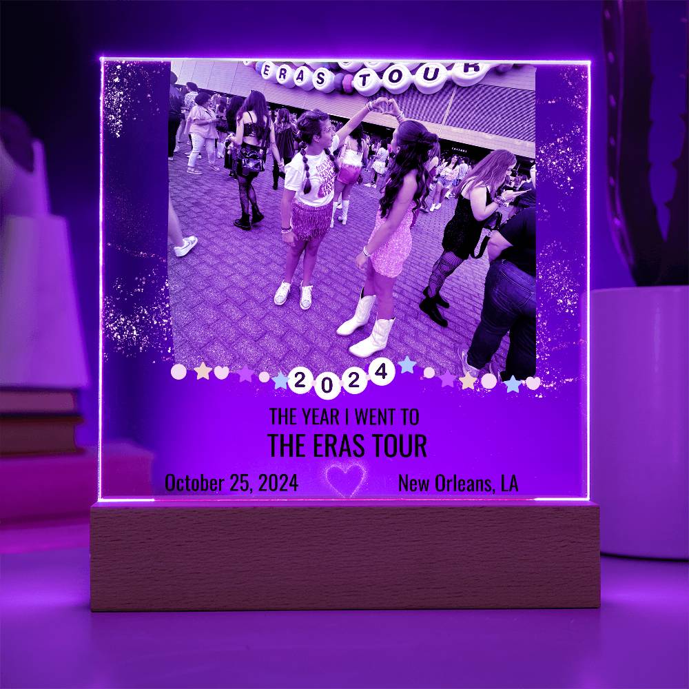 ERAS2024 Acrylic Square Plaque 2