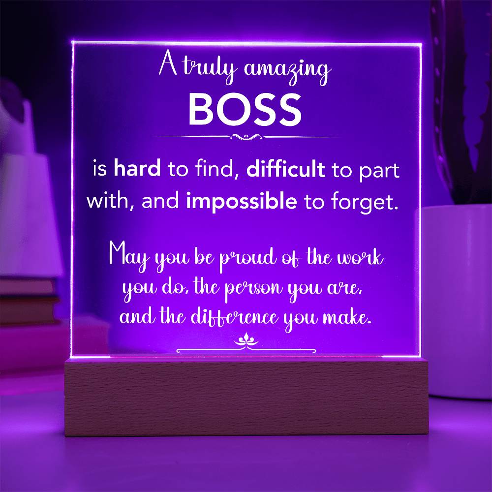Personalized Boss Gift