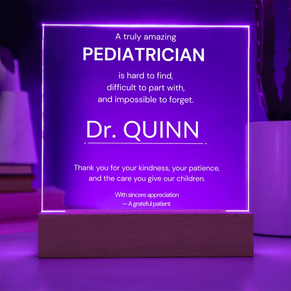 A Truly Amazing Pediatrician Gift