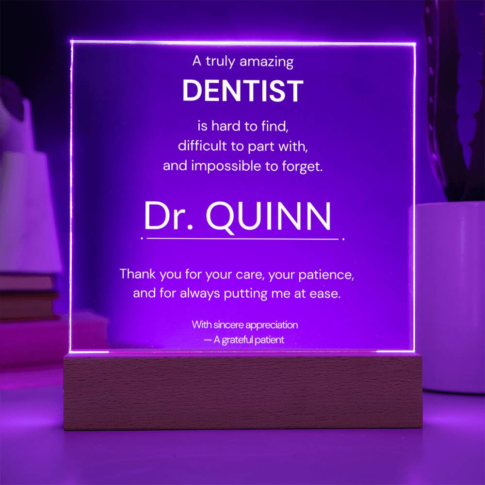 A Truly Amazing Dentist Gift