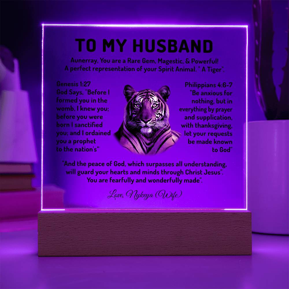 Custom Order Plaque