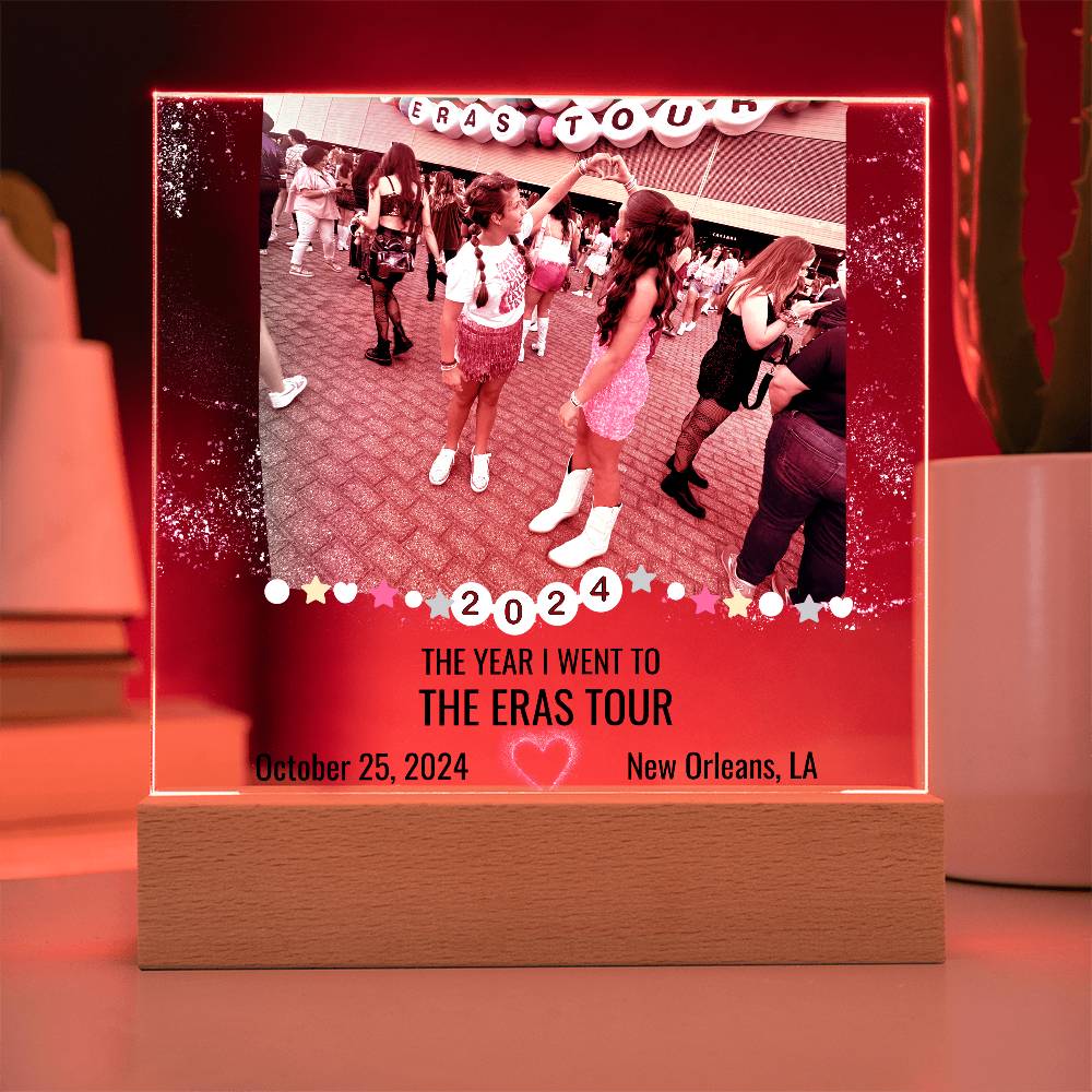 ERAS2024 Acrylic Square Plaque 2