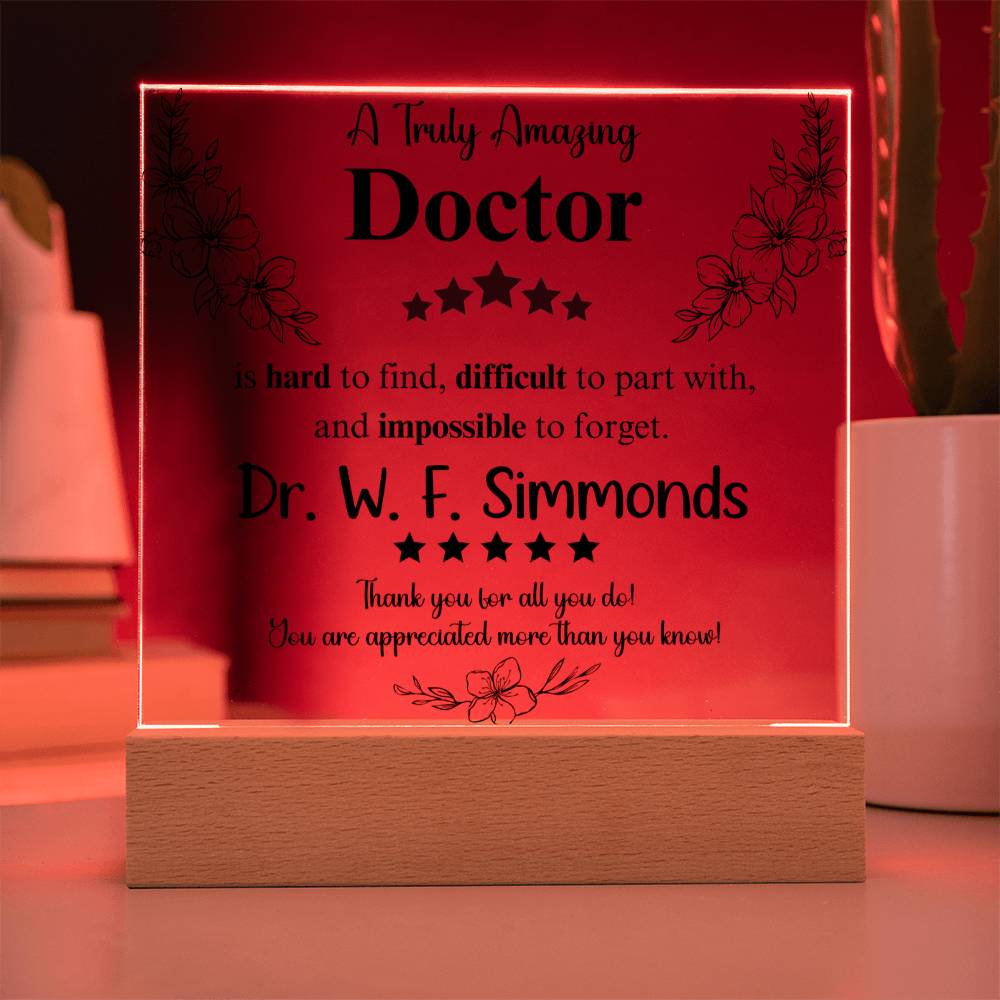 Dr. W. F. Simmonds