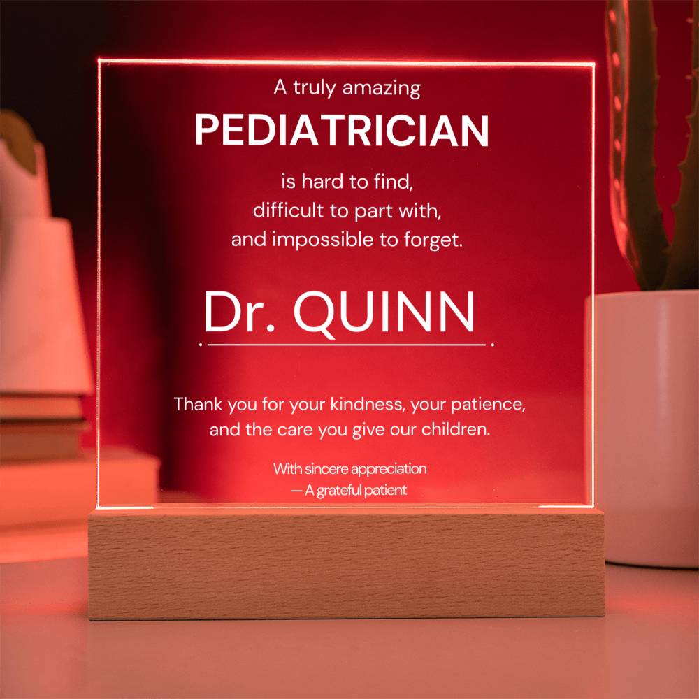 A Truly Amazing Pediatrician Gift