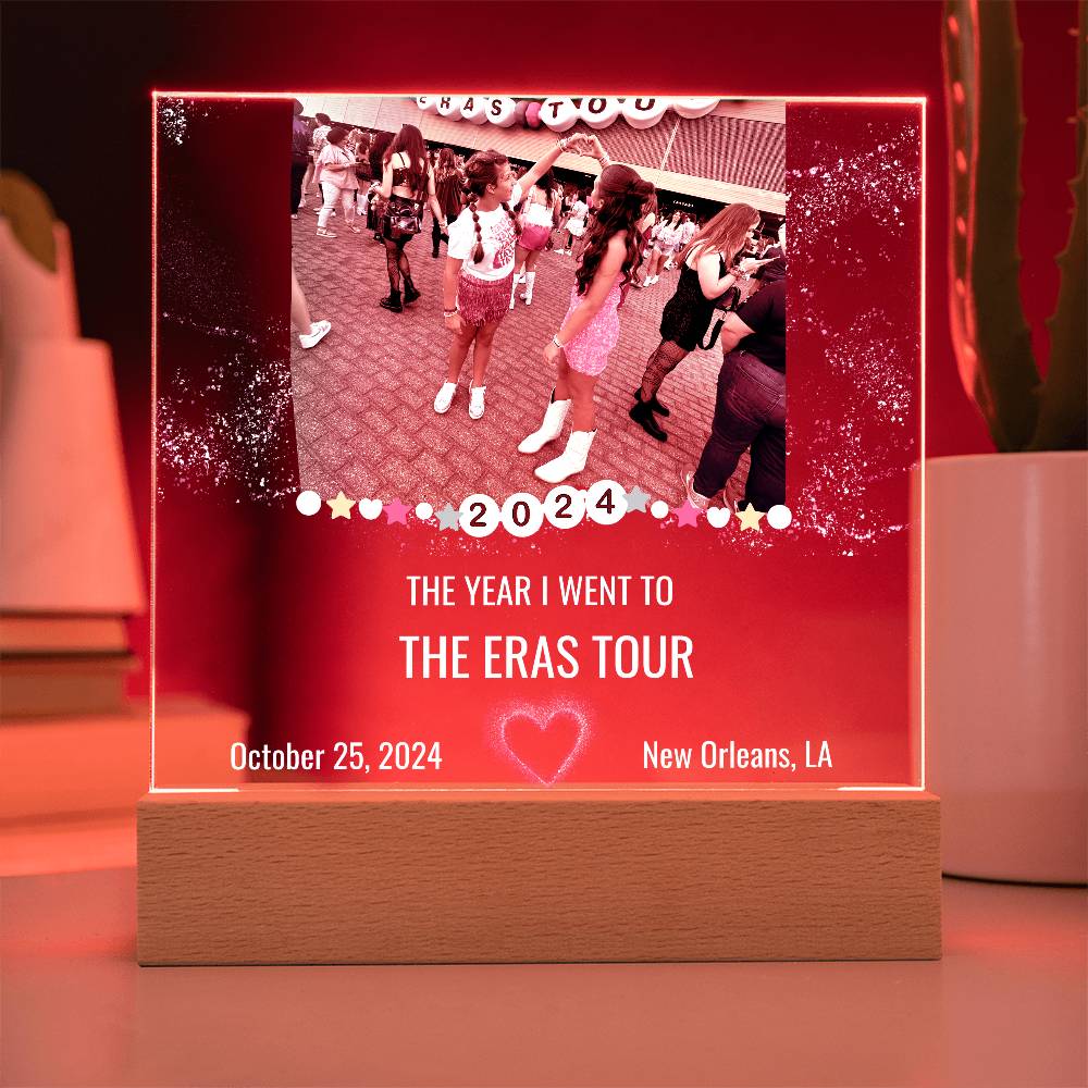 Eras Plaque 2024 White