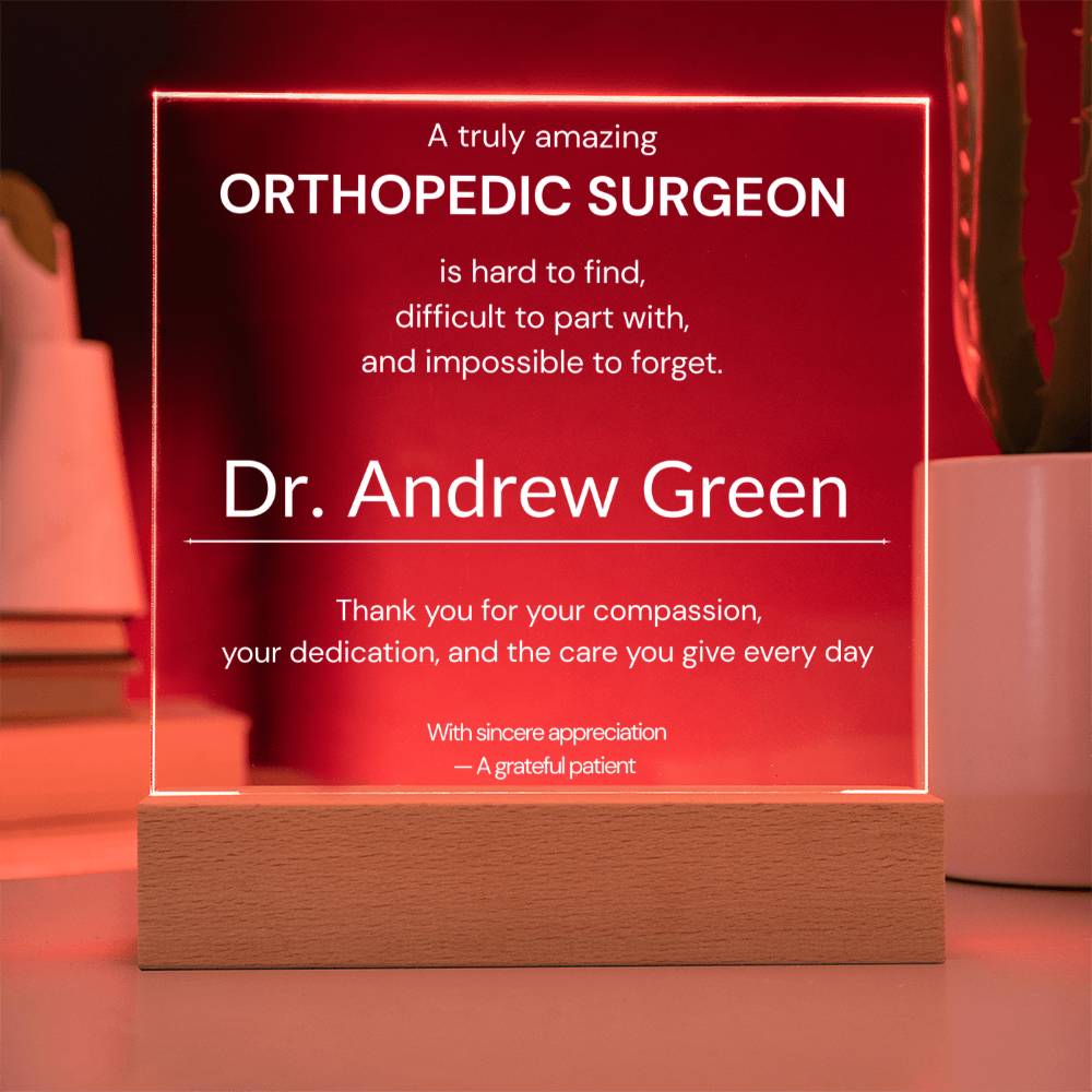 orthopedic surgeon