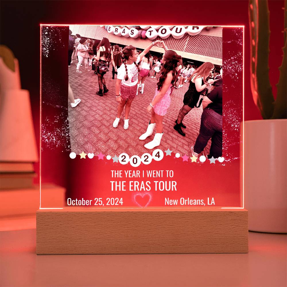 ERAS2024 Acrylic Square Plaque 6 - ERAS20241white