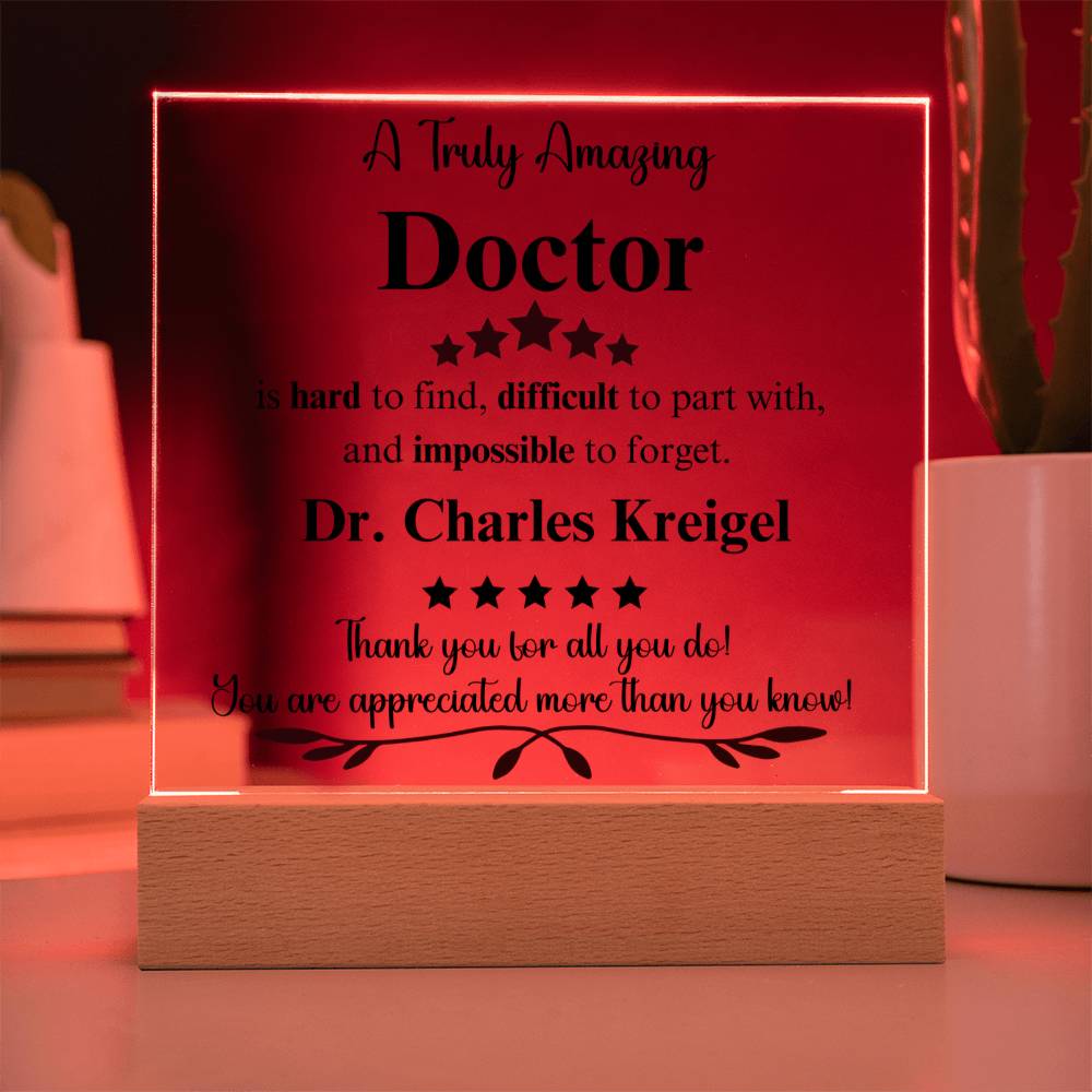 Dr. Charles Kreigel