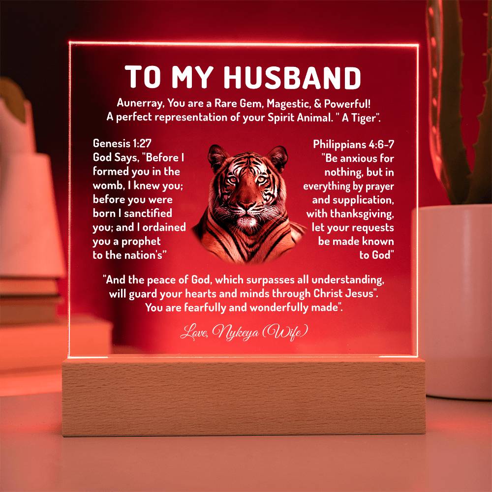 Custom Order Plaque
