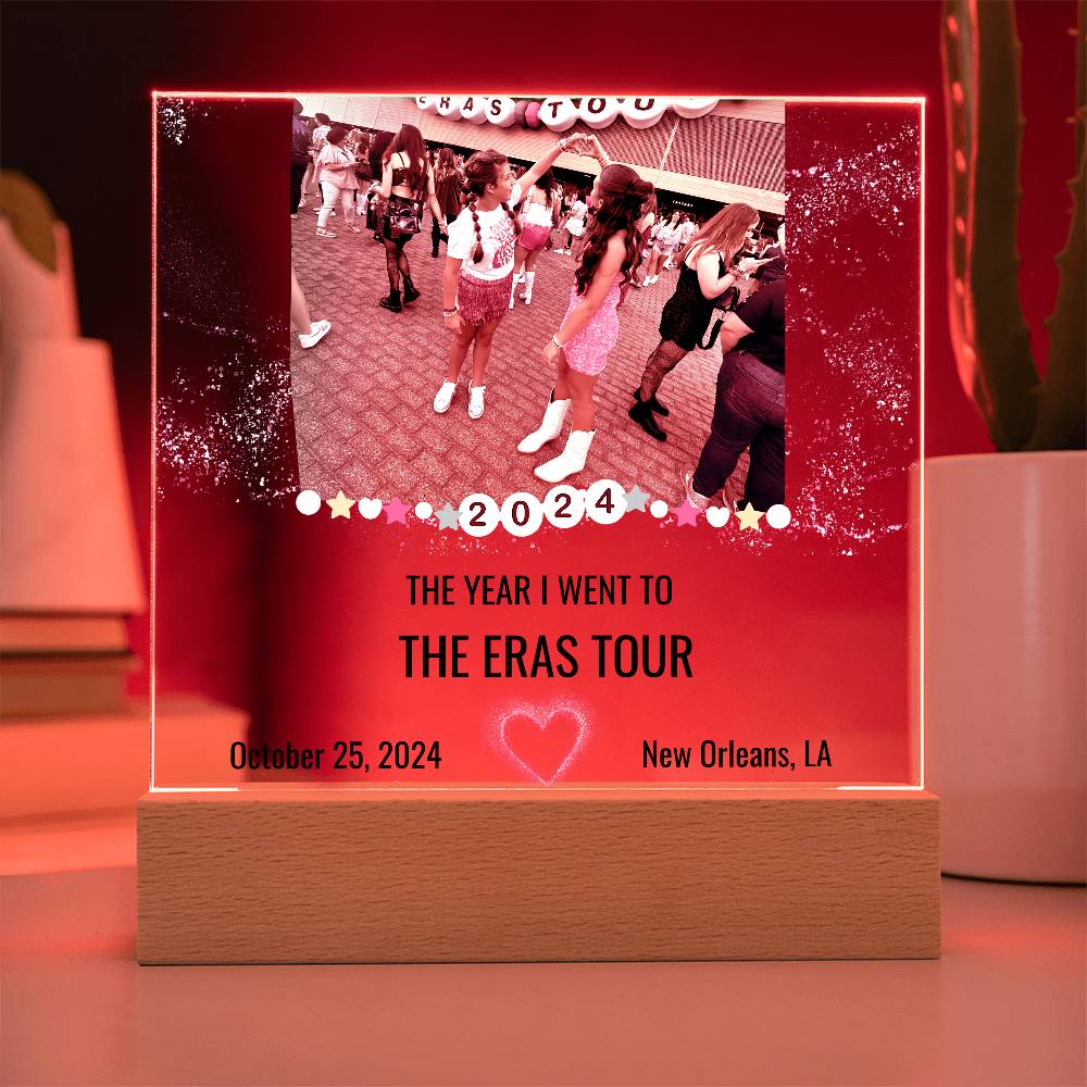 ERAS2024 Acrylic Square Plaque 1