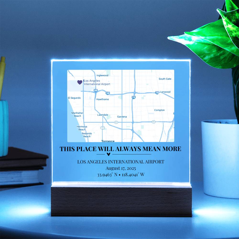 Streetmap Plaque 1