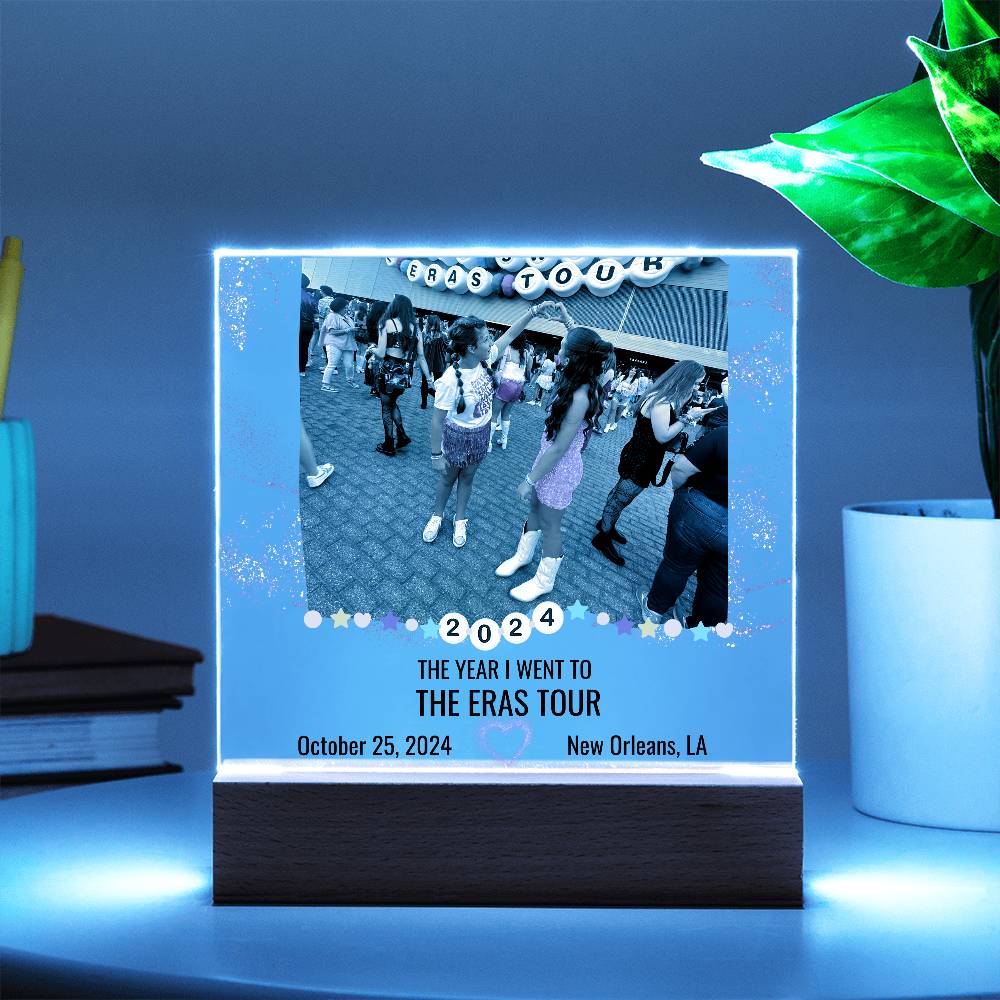 ERAS2024 Acrylic Square Plaque 2