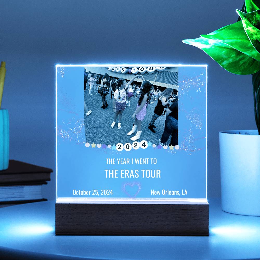 ERAS2024 Acrylic Square Plaque 6 - ERAS2024white