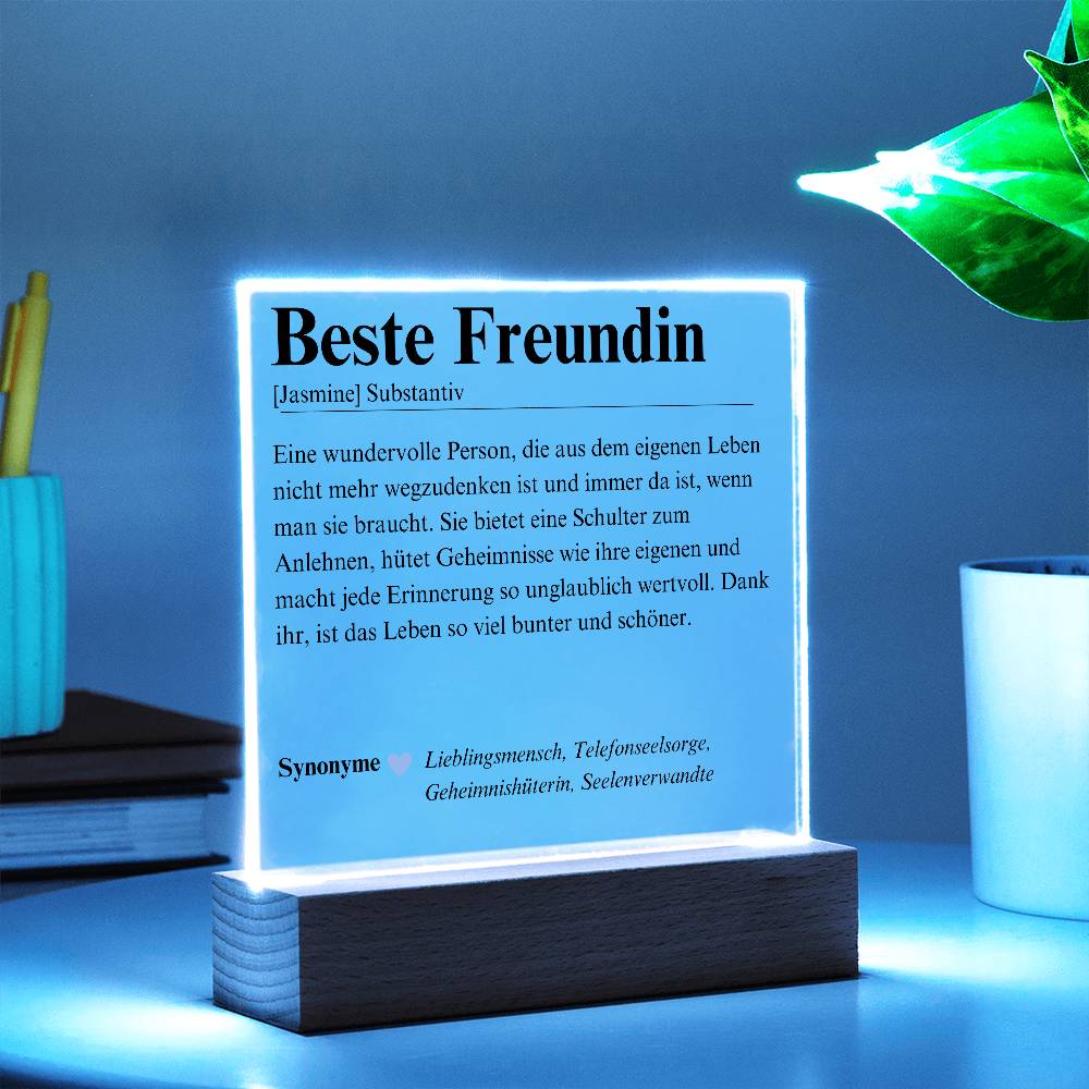 Personalisiertes Geschenk An Beste Freundin