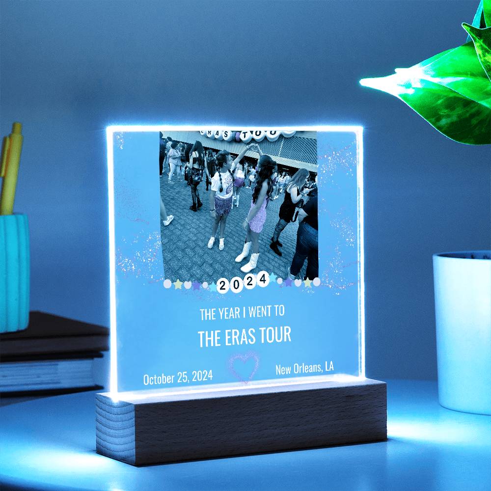 ERAS2024 Acrylic Square Plaque 6 - ERAS2024white