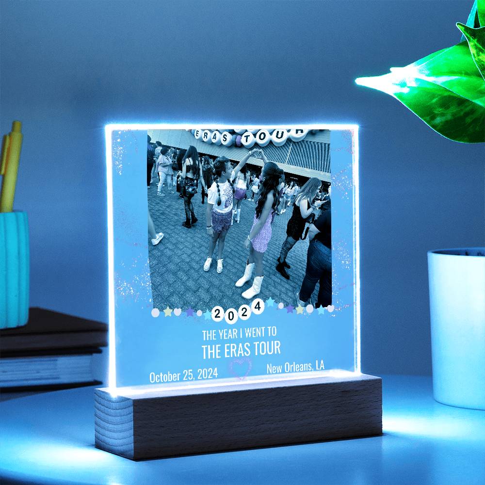 ERAS2024 Acrylic Square Plaque 6 - ERAS20241white