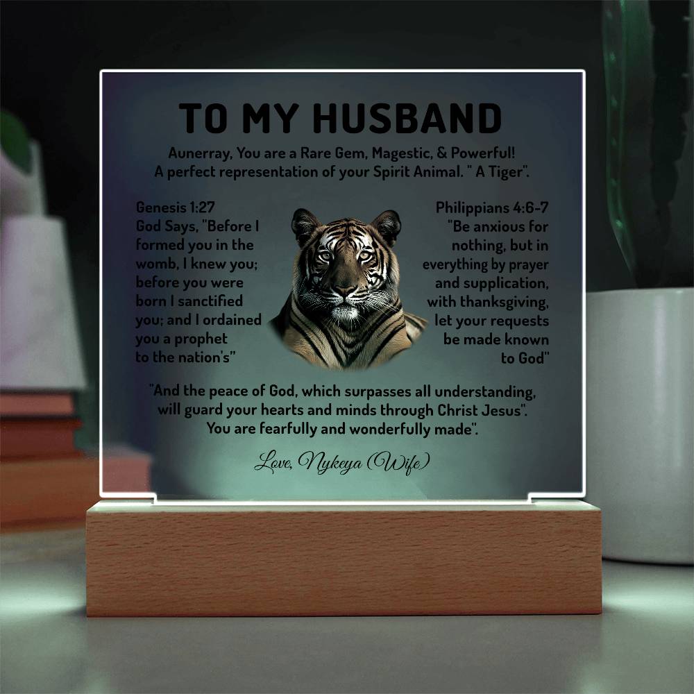 Custom Order Plaque