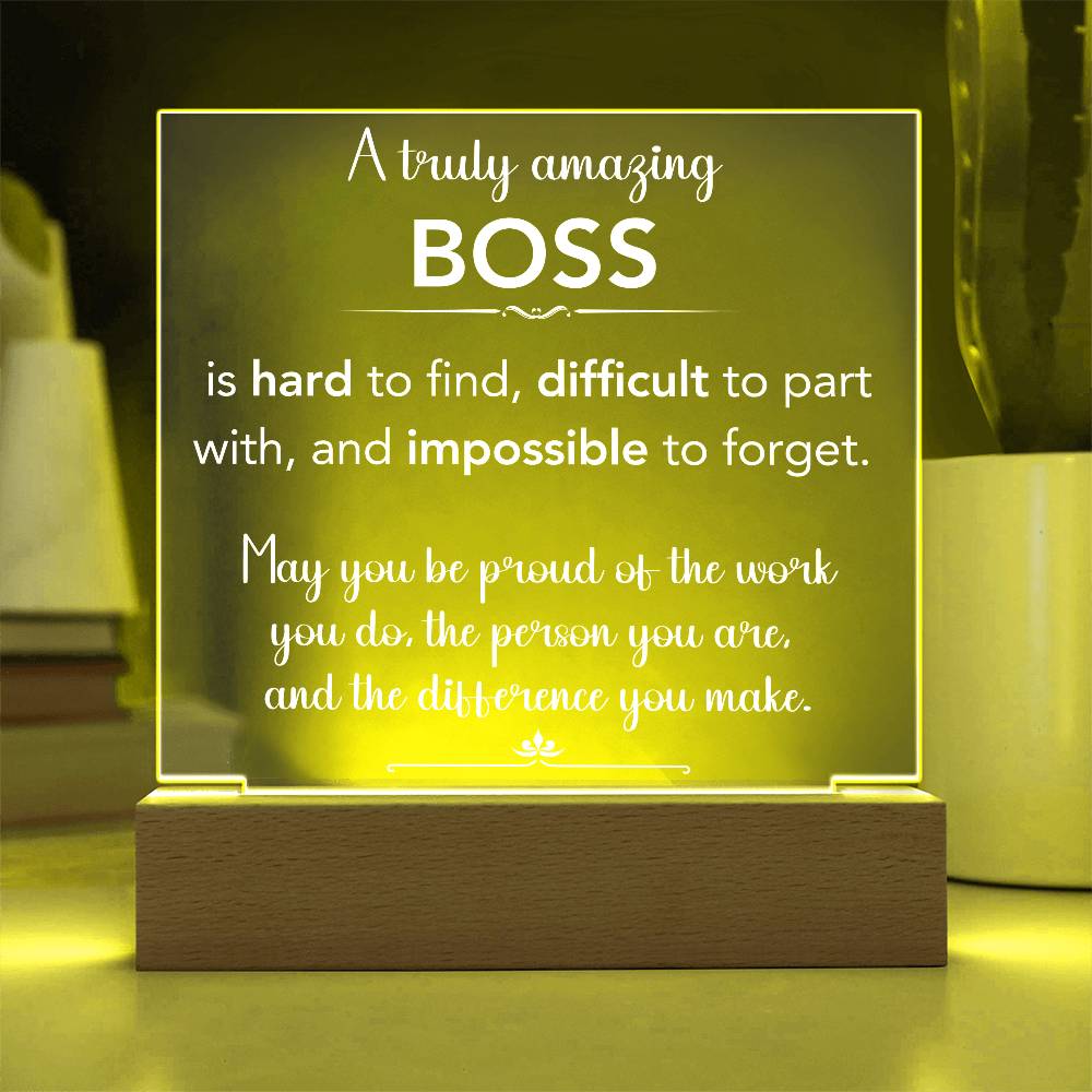 Personalized Boss Gift
