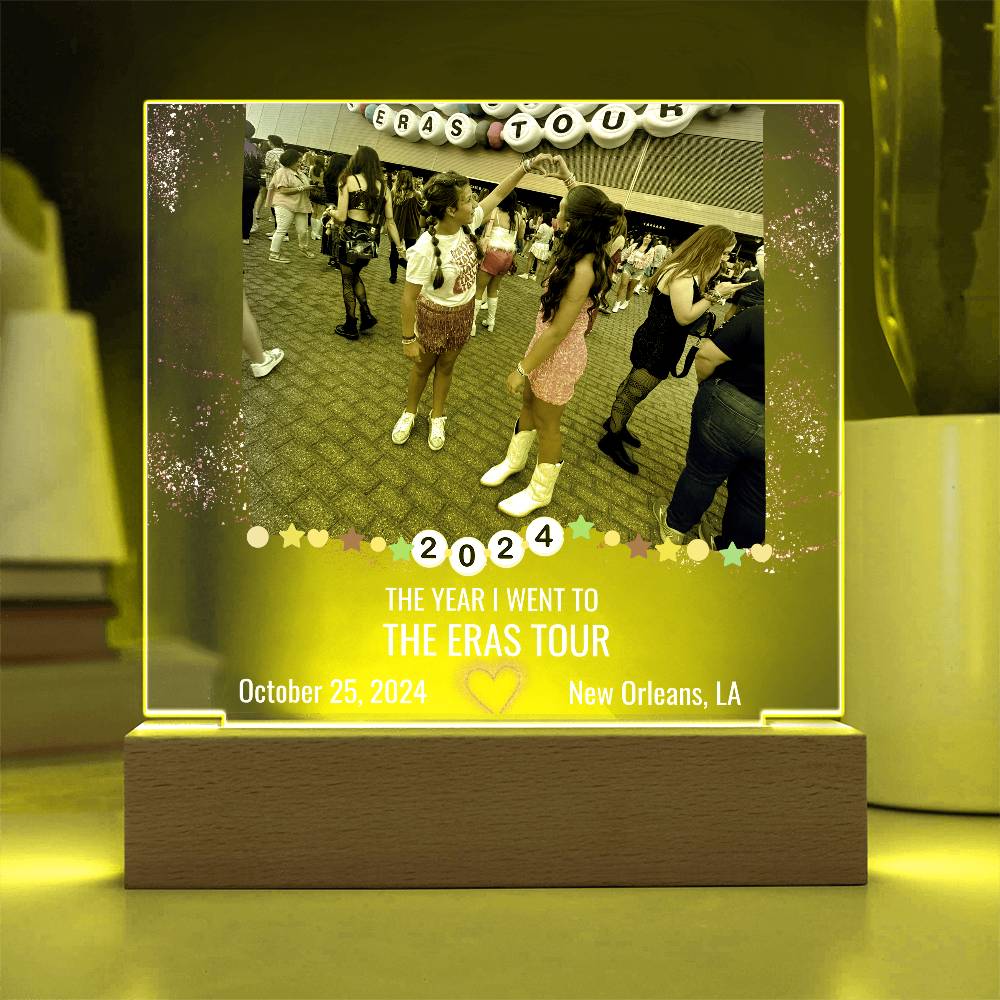 ERAS2024 Acrylic Square Plaque 6 - ERAS20241white
