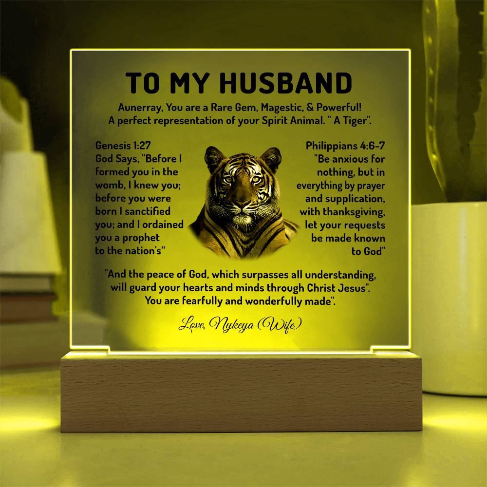 Custom Order Plaque