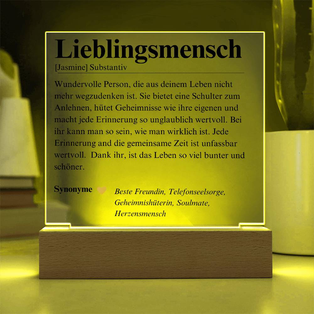 Personalisiertes Geschenk An Beste Freundin