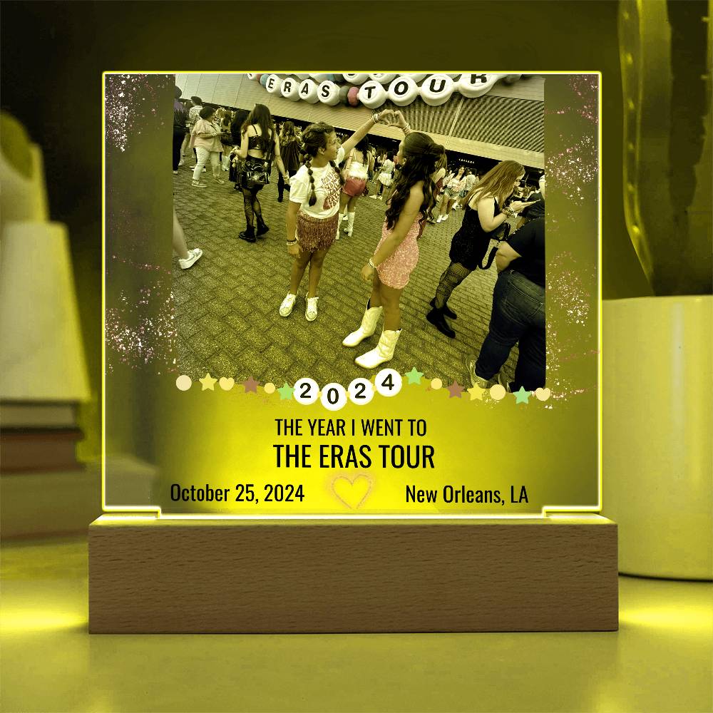 ERAS2024 Acrylic Square Plaque 2