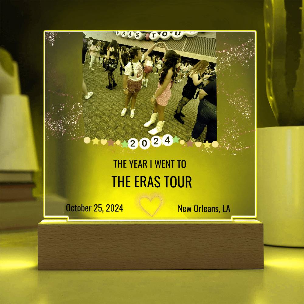 ERAS2024 Acrylic Square Plaque 1