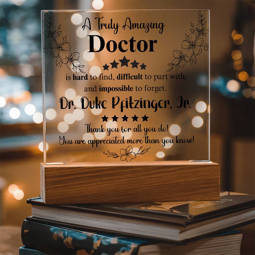 Dr. Duke Pfitzinger, Jr