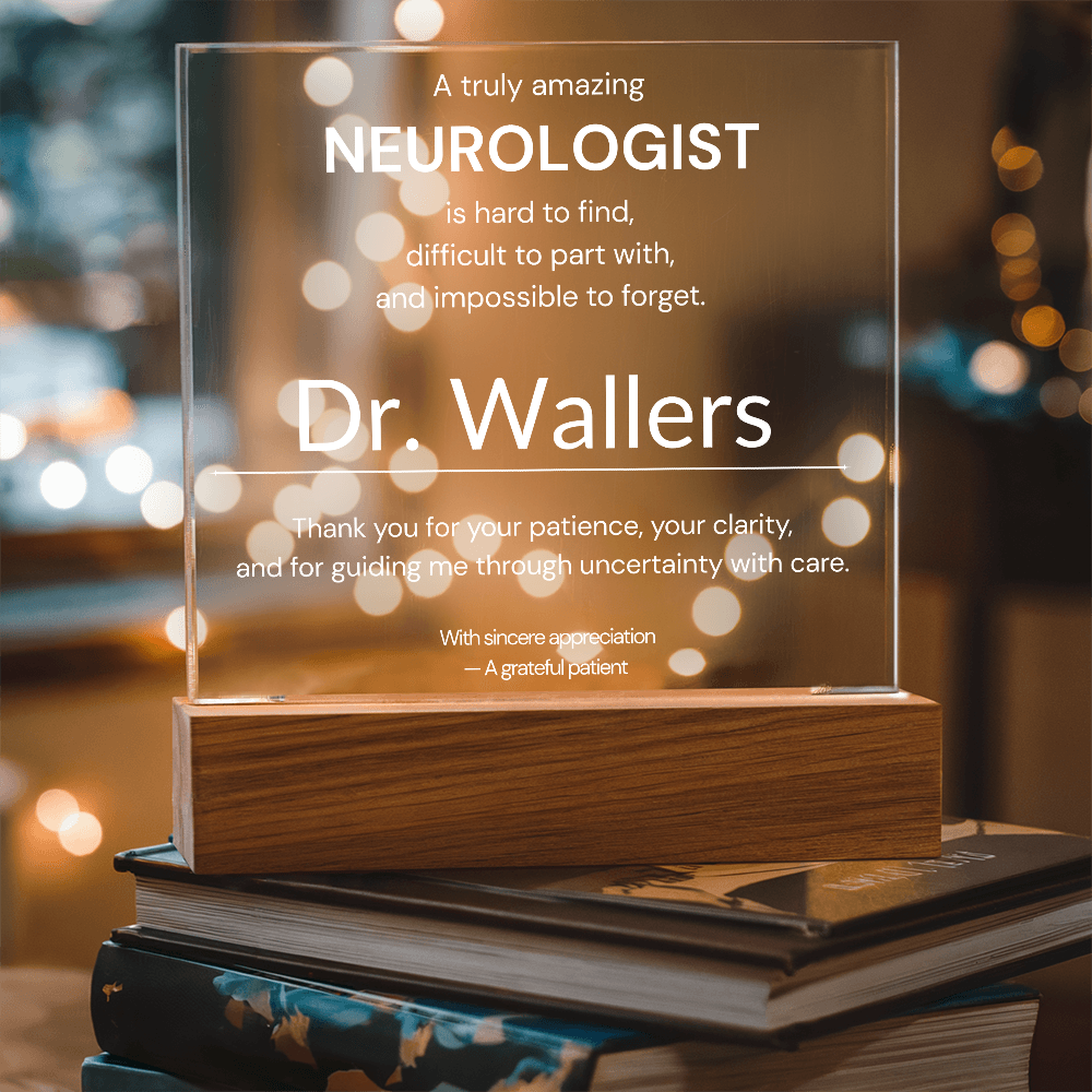 Personalized Neurologist Appreciation Gift from Patient