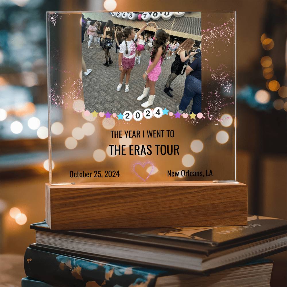 Eras Tour 2024 Acrylic Plaque