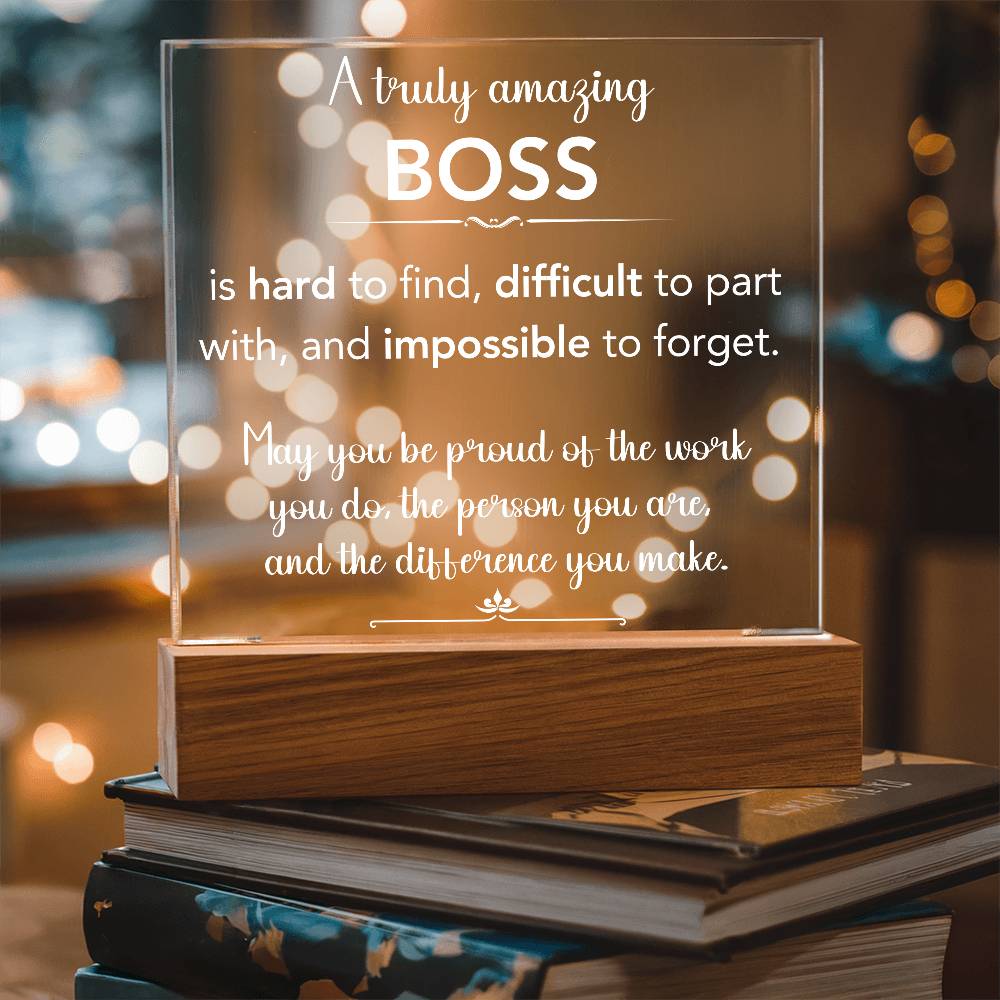 Personalized Boss Gift