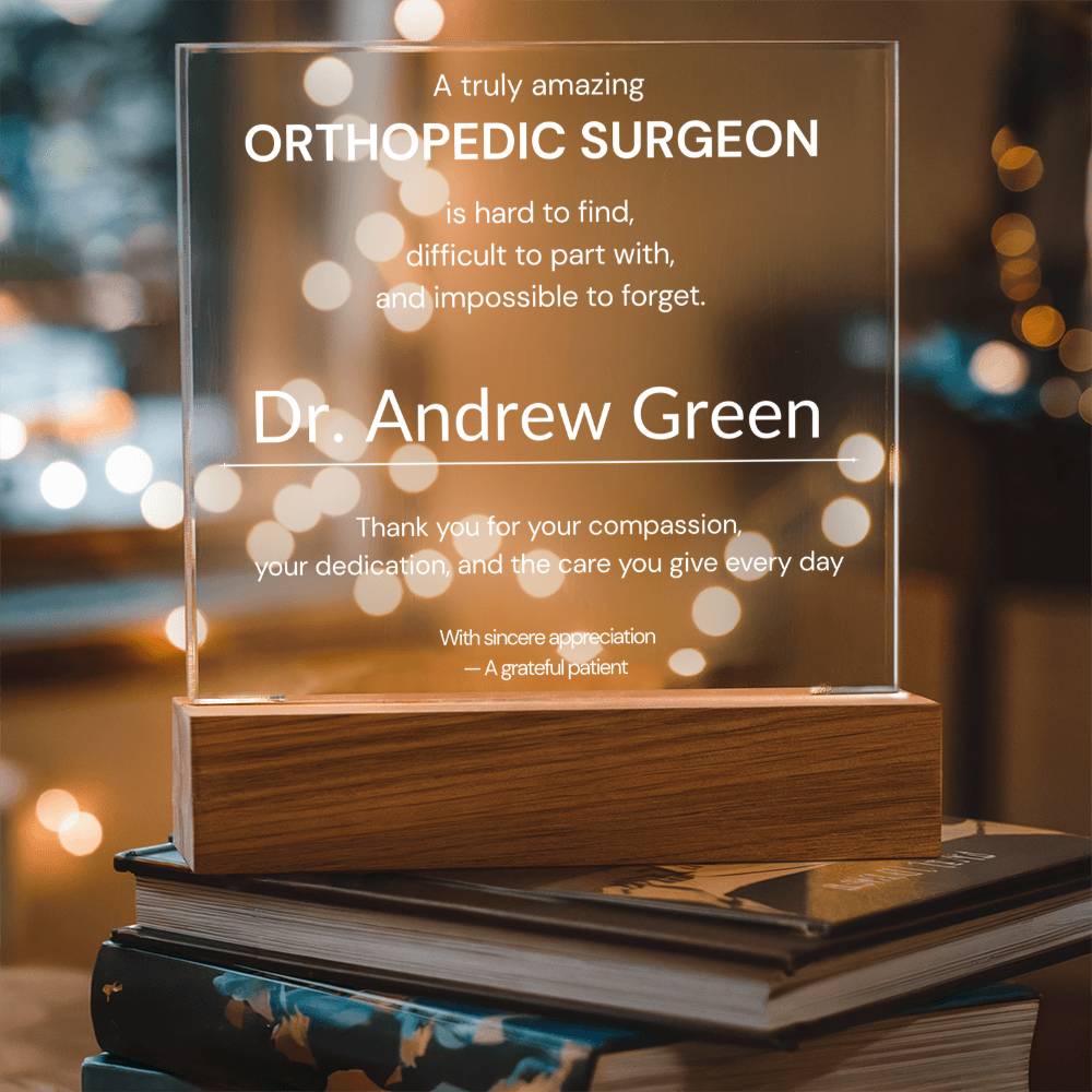 orthopedic surgeon