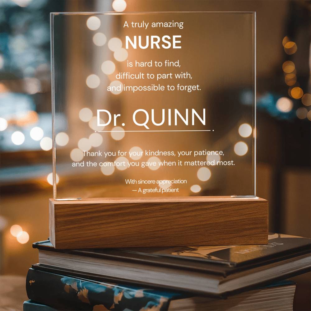A Truly Amazing Nurse Gift
