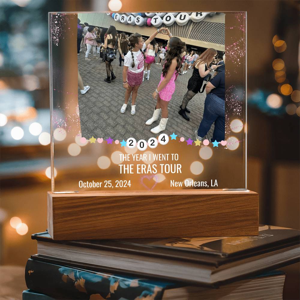 ERAS2024 Acrylic Square Plaque 6 - ERAS20241white