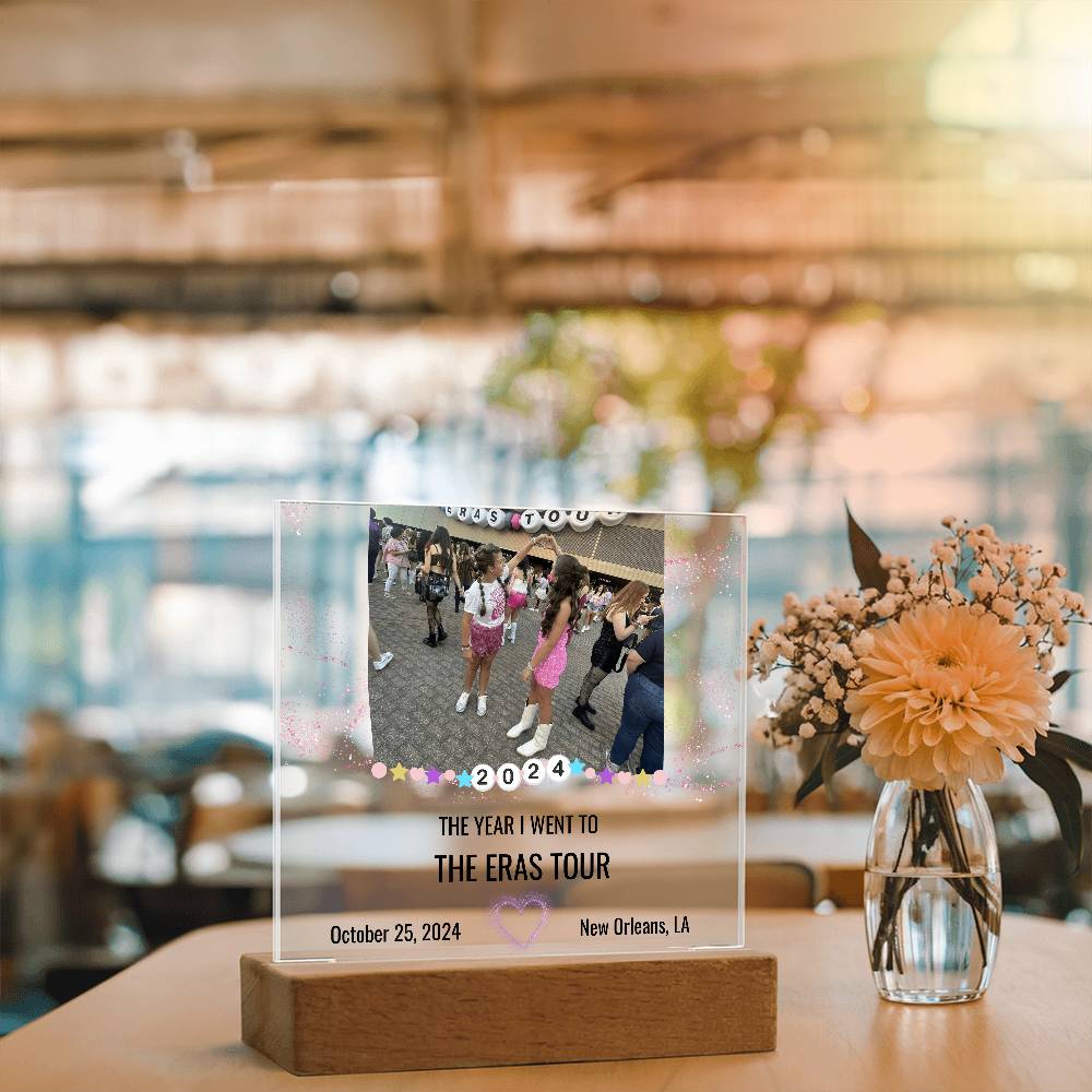 Eras Tour 2024 Acrylic Plaque