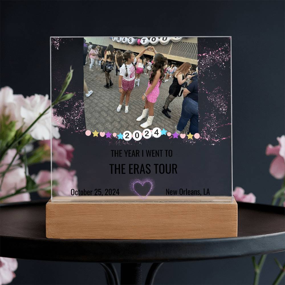 ERAS2024 Acrylic Square Plaque 1