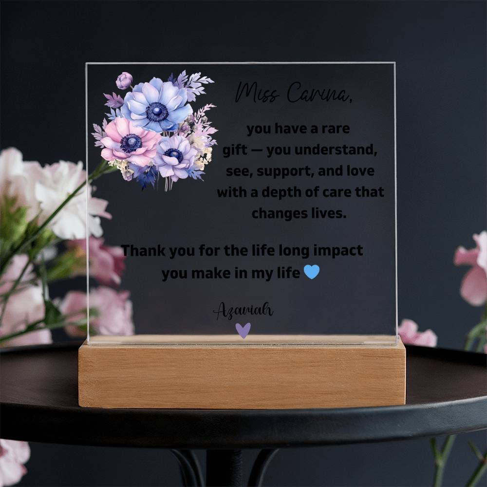Carina Plaque