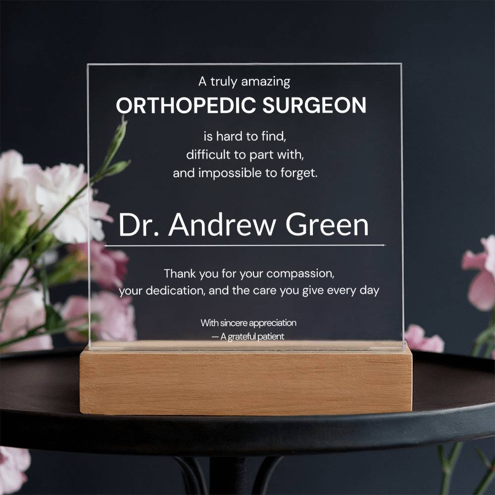 orthopedic surgeon