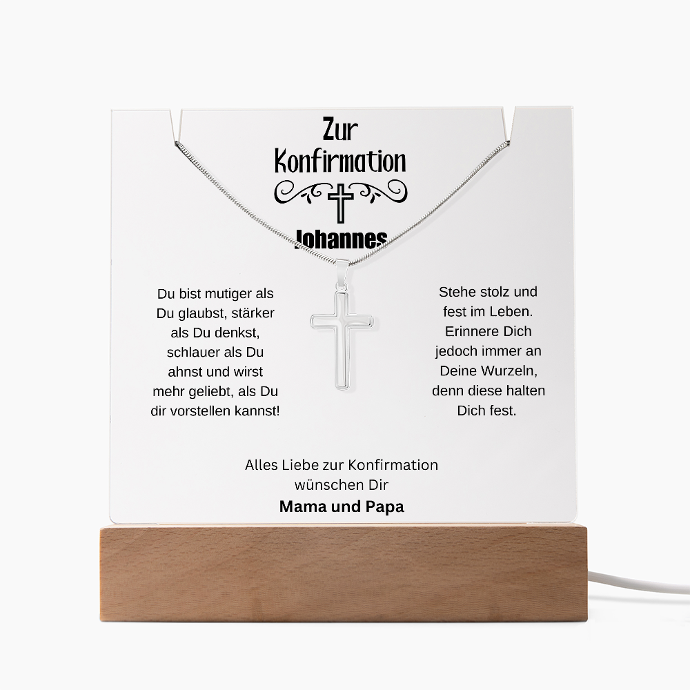 Zur Konfirmation - Johannes1 - Acrylic Bundle