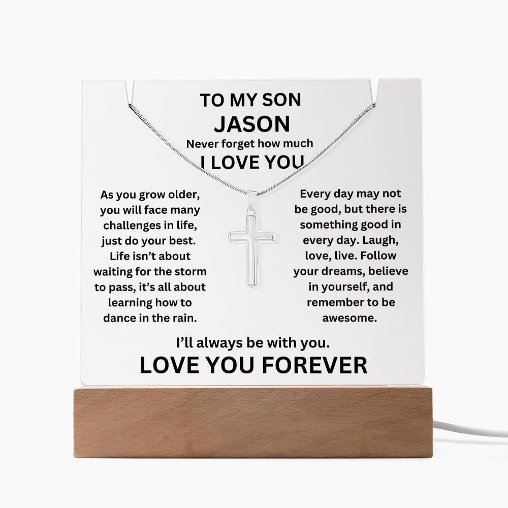 Son Plaque Cross 1