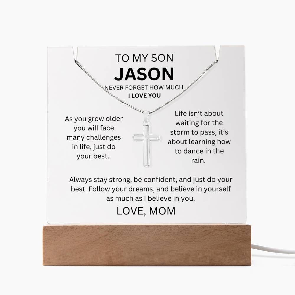 Son Plaque Cross 11
