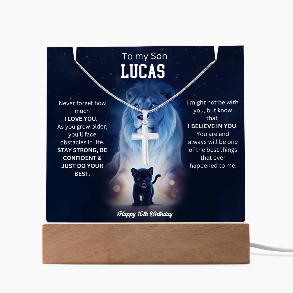 Lucas 10th Keepsake Acrylic Bundle