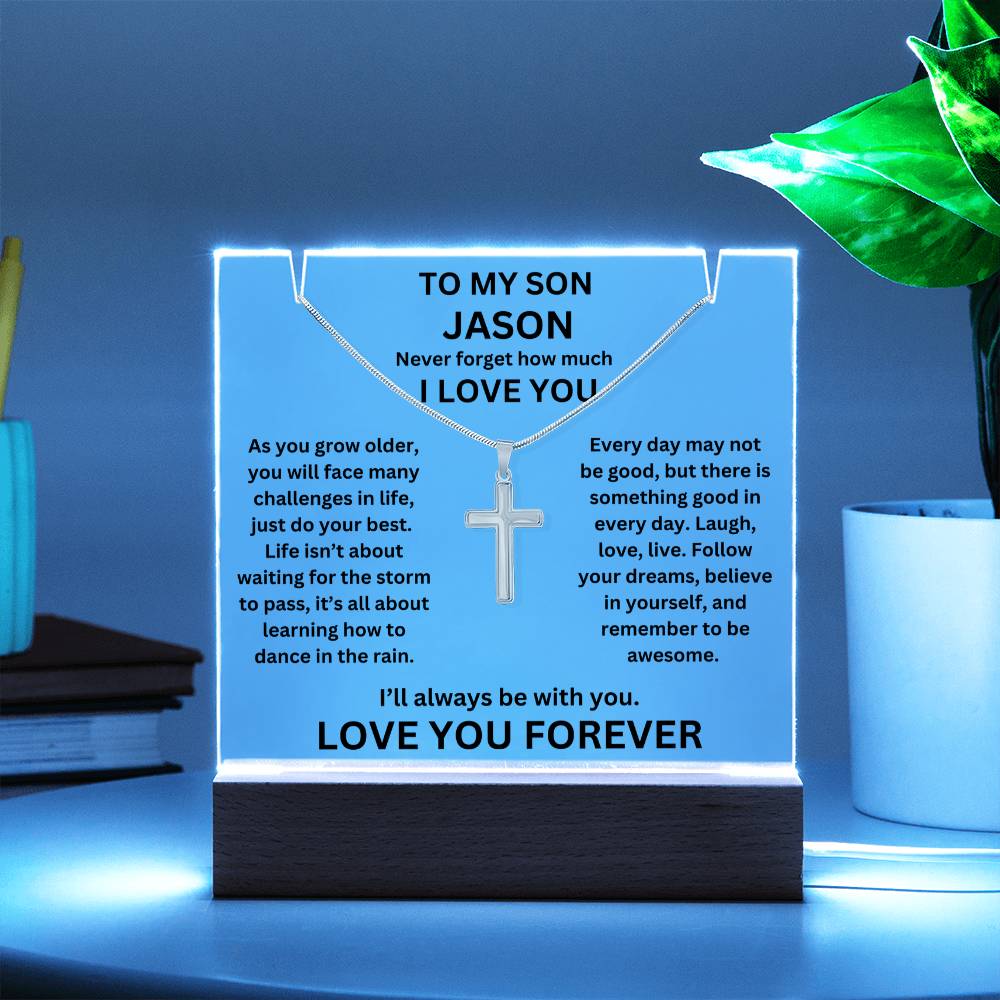 Son Plaque Cross 1