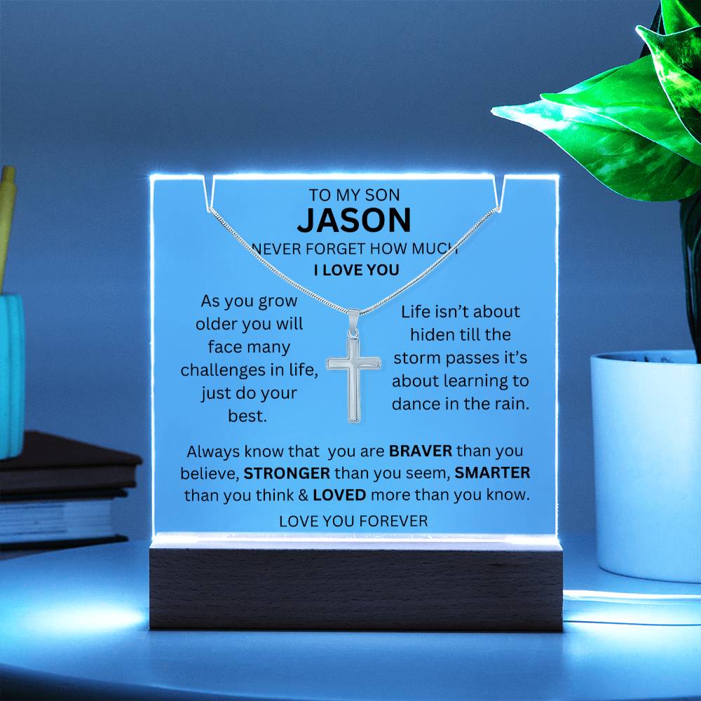 Son Plaque Cross 7