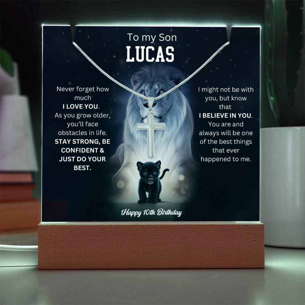 Lucas 10th Keepsake Acrylic Bundle