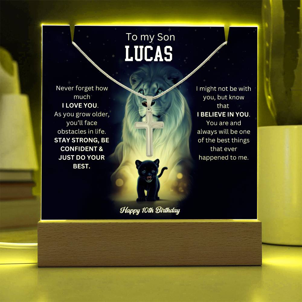 Lucas 10th Keepsake Acrylic Bundle